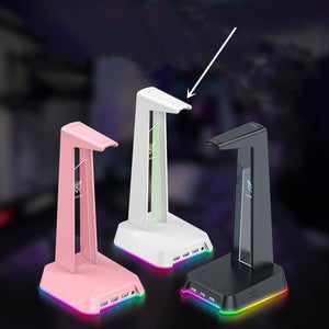 ST2 Headphone Stand Illuminated Headphone Display Stand Detachable Illuminated - Zambeel