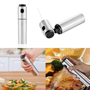 Stainless Steel Cooking Spray Oil Can - Zambeel