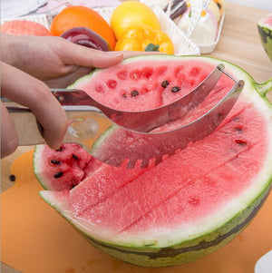 Stainless Steel Cutter For Watermelon Hami Melon Pitaya Pawpaw - Zambeel