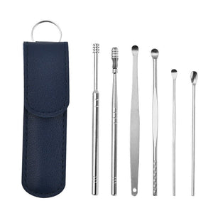 Stainless Steel Ear Pick Double - head Spiral Ear Pick - Zambeel
