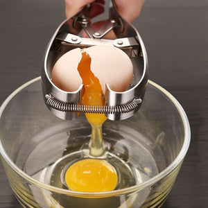 Stainless Steel Egg Scissors Eggshell Cutter Quail Egg Opener Egg Cutter Egg Topper Cracker Separator Cooker Cracker - Zambeel
