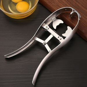 Stainless Steel Egg Scissors Eggshell Cutter Quail Egg Opener Egg Cutter Egg Topper Cracker Separator Cooker Cracker - Zambeel