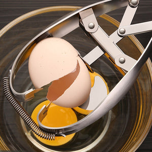 Stainless Steel Egg Scissors Eggshell Cutter Quail Egg Opener Egg Cutter Egg Topper Cracker Separator Cooker Cracker - Zambeel