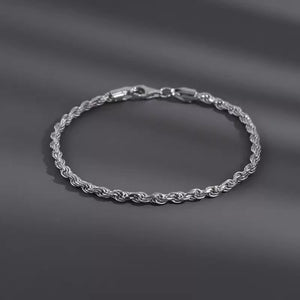 Stainless Steel Necklace Titanium Steel Hemp Flowers Chain - Zambeel