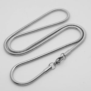 Stainless Steel Necklace Titanium Steel Men And Women - Zambeel