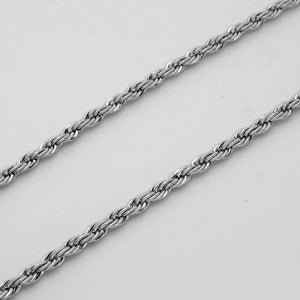 Stainless Steel Necklace Titanium Steel Men And Women - Zambeel