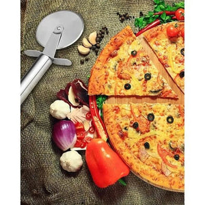 Stainless Steel Pizza Cutter - Zambeel