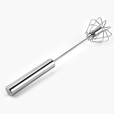 Stainless Steel Semi Automatic Egg Beater Kitchen Tools Hand Held - Zambeel