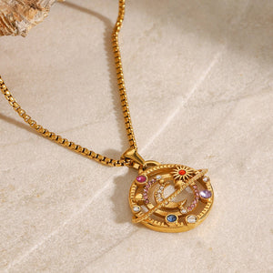 Stainless Steel XINGX Pendant Necklace - Zambeel