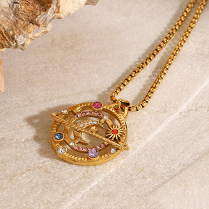 Stainless Steel XINGX Pendant Necklace - Zambeel