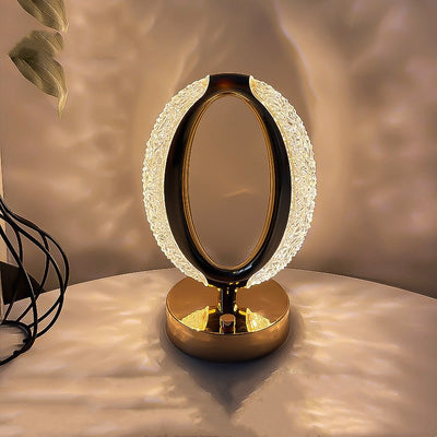 Star Eye Light Night Light Touch Crystal Acrylic Frame Crystal Lamp Home Decor - Zambeel