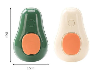 Steamy Cat Brush Cat Dog Grooming Comb Electric Self Cleaning Steam Cat Brush For Massage Avocado Shape Pet Spray Cat Grooming - Zambeel
