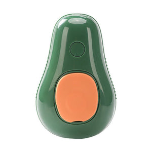 Steamy Cat Brush Cat Dog Grooming Comb Electric Self Cleaning Steam Cat Brush For Massage Avocado Shape Pet Spray Cat Grooming - Zambeel