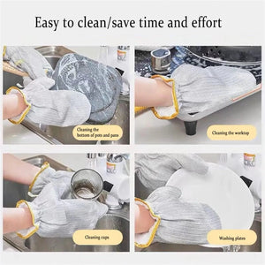 Steel Wire Dishwashing Gloves - Zambeel