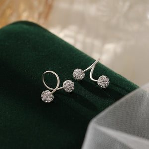 Sterling Silver Spring Screw Design Sense Niche Unique High Fashion Earrings For Women - Zambeel