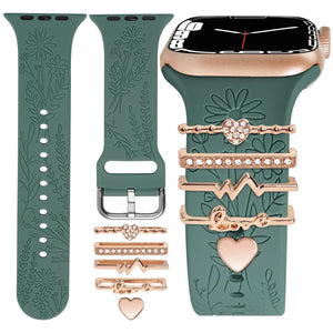 Strap DIY Decorative Buckle Silicone Watch Accessories - Zambeel