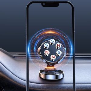 Strong Magnetic Rotation Height Adjustable Car Phone Holder - Zambeel