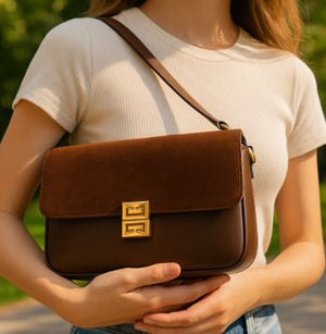 Structured Crossbody Handbag - Zambeel