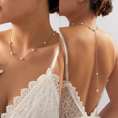 Stylish And Elegant Long Chain Tassel Necklace For Women - Zambeel