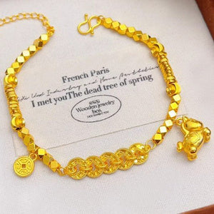 Stylish And Minimalist Alloy Bracelet For Women - Zambeel