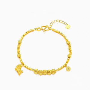 Stylish And Minimalist Alloy Bracelet For Women - Zambeel