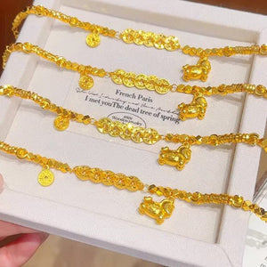Stylish And Minimalist Alloy Bracelet For Women - Zambeel