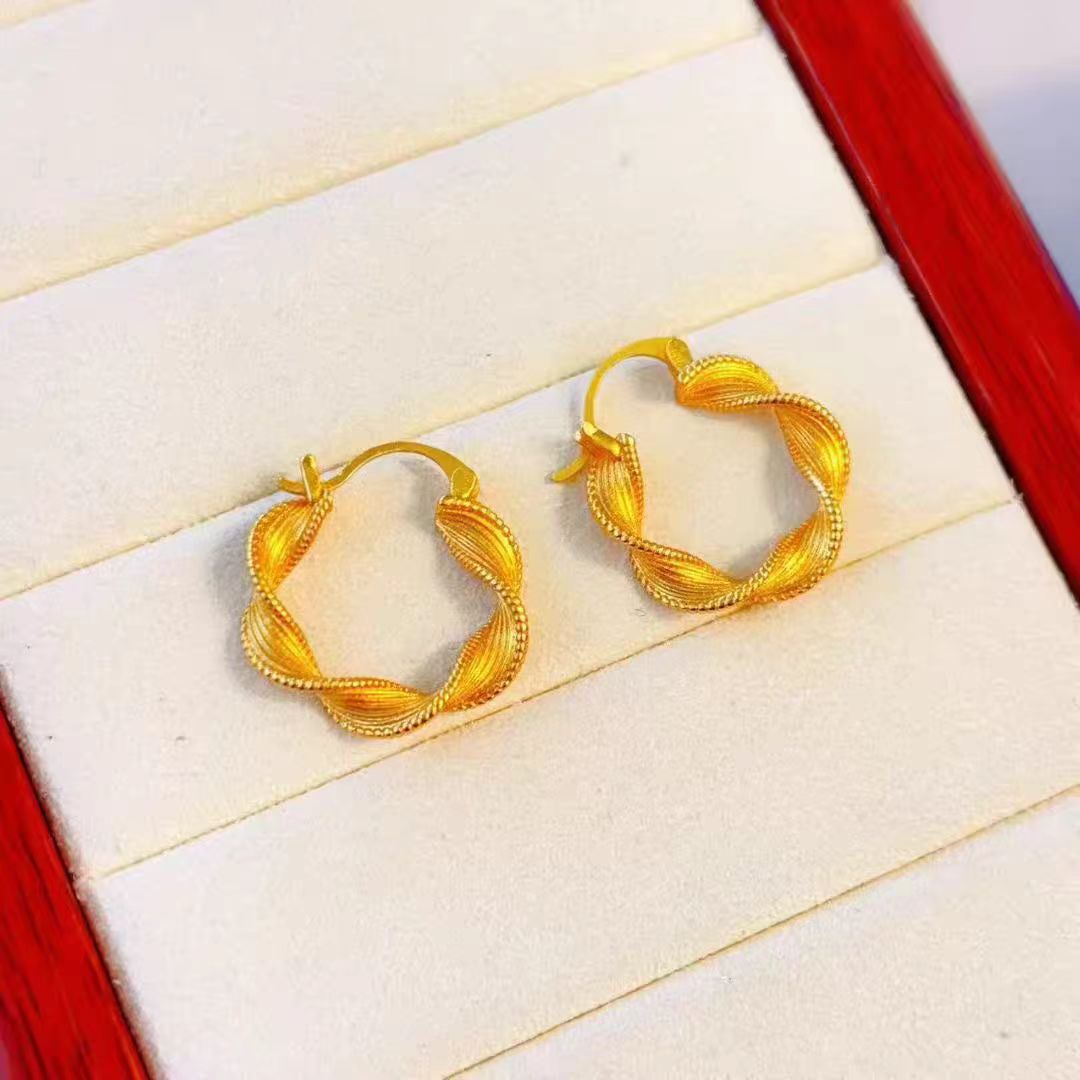 Stylish And Minimalist Alloy Earrings For Women - Zambeel