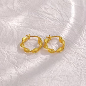 Stylish And Minimalist Alloy Earrings For Women - Zambeel