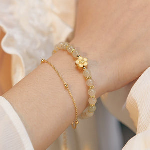 Stylish And Minimalist Double - chain Layered Bracelet - Zambeel