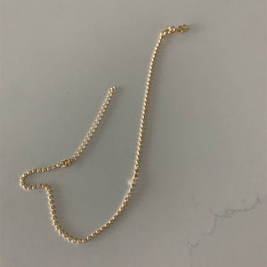 Stylish Street - style Flat Beaded Necklace For Women - Zambeel