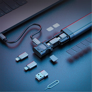 Suitable For Multifunctional Three In One Data Cable - Zambeel