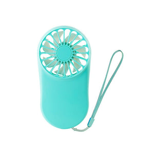 Summer 1pc Cute Portable Mini Fan Handheld USB Chargeable Desktop Fans 3 Mode Adjustable Summer Cooler For Outdoor Travel Office - Zambeel