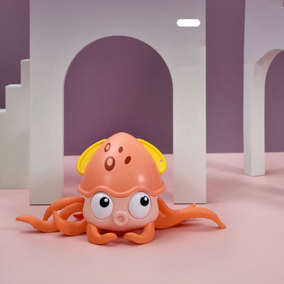 Summer Bathing Bath Toys Octopus Clockwork Swimming Children Playing Water And Land Dual - purpose Beach Water Summer Toys Gifts - Zambeel