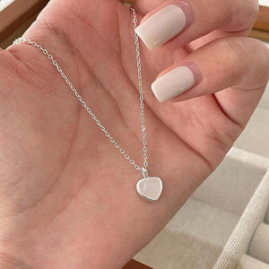 Sweet Pendant Rock Candy Heart Clavicle Necklace - Zambeel