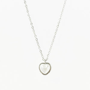 Sweet Pendant Rock Candy Heart Clavicle Necklace - Zambeel