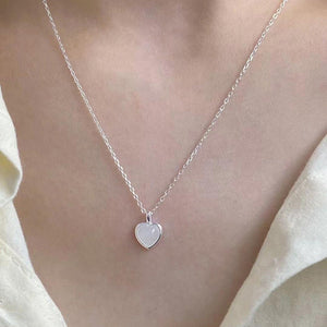 Sweet Pendant Rock Candy Heart Clavicle Necklace - Zambeel