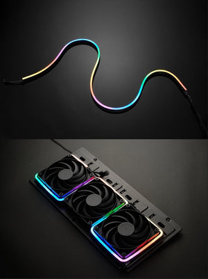 Symphony Streamer Neon Uniform Light With Chassis Decoration Light Bar - Zambeel