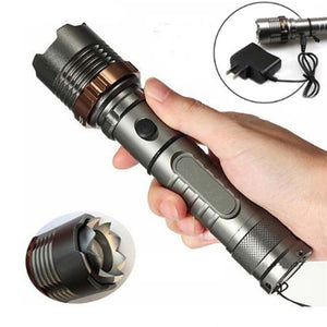 T6 Aluminum Alloy Rotating Focusing Flashlight - Zambeel
