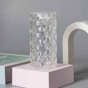 Table Lamp Lighting Rose Atmosphere Lamp Crystal Bedside Small Night Light - Zambeel