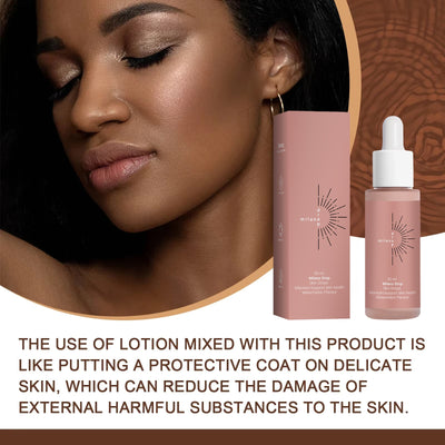 Tanning Face Serum Face Body Tanning Bed Outdoor Fine Line Repair Skin Serum Dark Bronzer Self Tanning Serum Drops - Zambeel