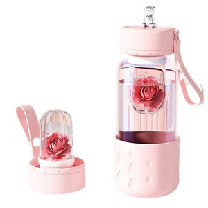 Tea Water Separation Magnetic Glass Water Cup Sealed Without Leakage Glass Tea Water Cup Infuser Tumbler Drinkware Water Bottle With Tea Filter - Zambeel