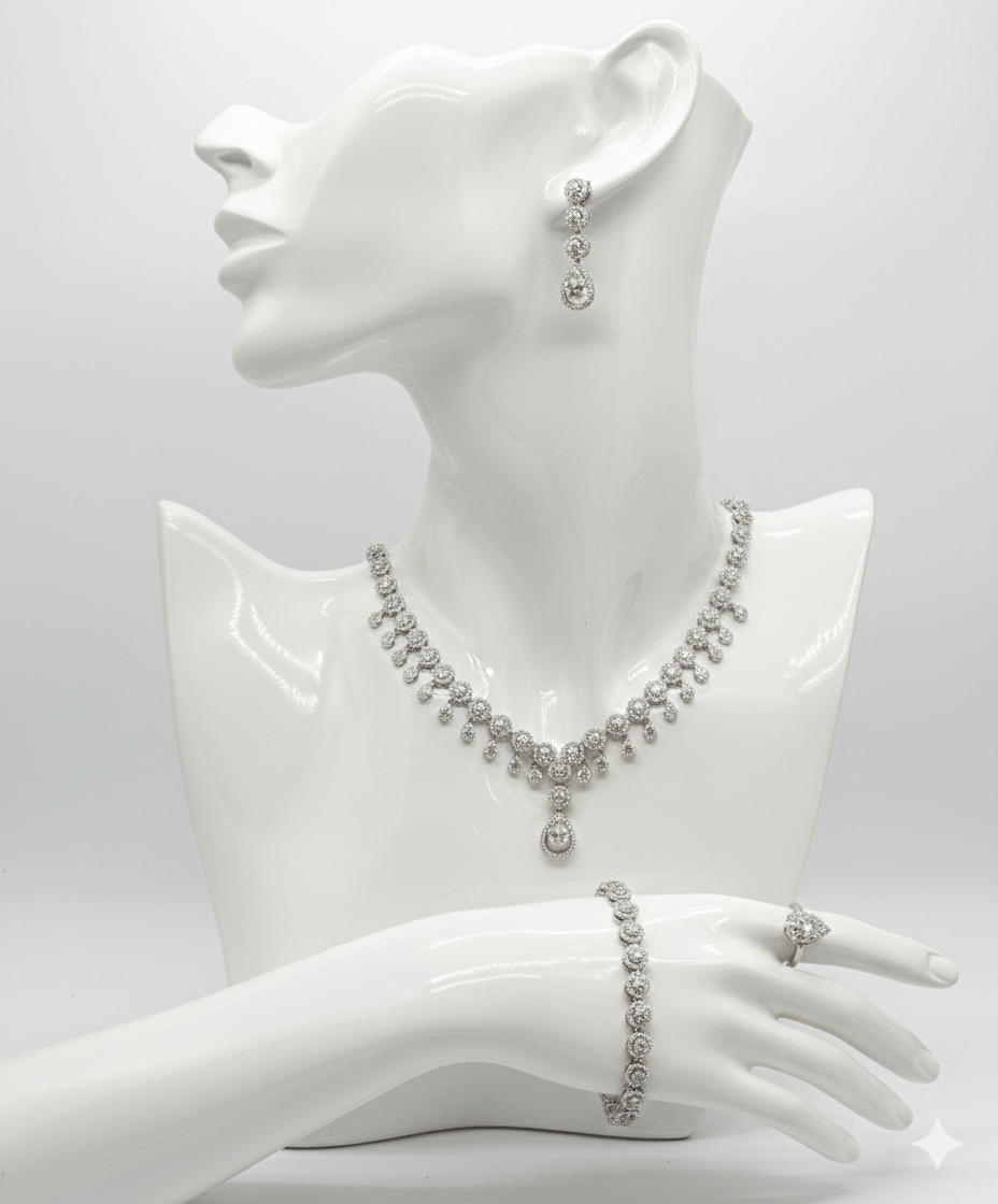 Teardrop Crystal Jewelry - Zambeel