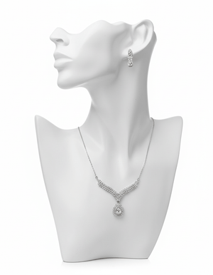 Teardrop Crystal Jewelry Set - Zambeel