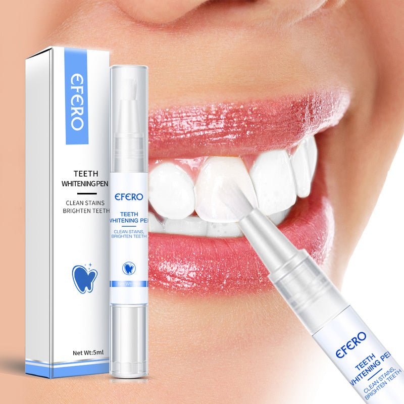 Teeth Whitening Pen Cleaning Serum Remove Plaque Stains Dental Tools Whiten Teeth Oral Hygiene Tooth Whitening Pen - Zambeel