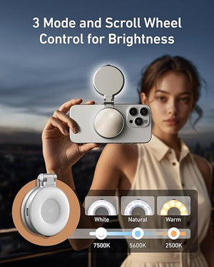 TELESIN - Magnetic Selfie Ring Light © - Zambeel
