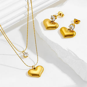 Temperament Double Fashion Necklace Is Simple - Zambeel