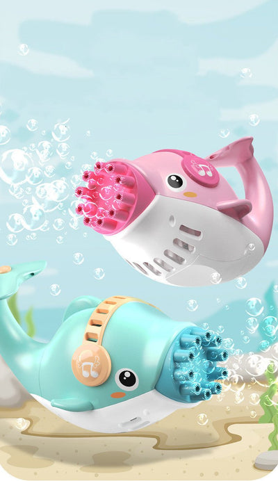 Ten - hole Dolphin Bubble Machine - Zambeel