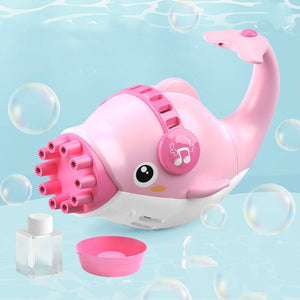 Ten - hole Dolphin Bubble Machine - Zambeel