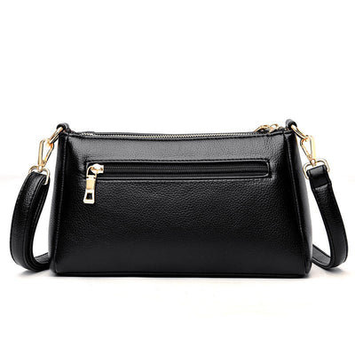 Texture Soft Leather Crossbody Bag Fashion Lady - Zambeel