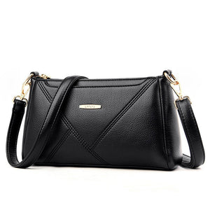 Texture Soft Leather Crossbody Bag Fashion Lady - Zambeel